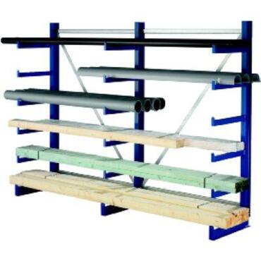 Rayonnage cantilever ATLAS simple face RAL 5010